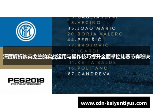 深度解析纳英戈兰的实战运用与操作技巧提升全面掌控比赛节奏秘诀