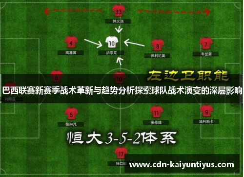 巴西联赛新赛季战术革新与趋势分析探索球队战术演变的深层影响